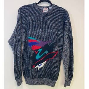 VTG Urban Bandit XL Knitted ART TO WEAR  Cosby Sweater  XL Rare